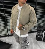 Bomber Jacket - Μπεζ