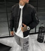 Bomber Jacket - Μαύρο