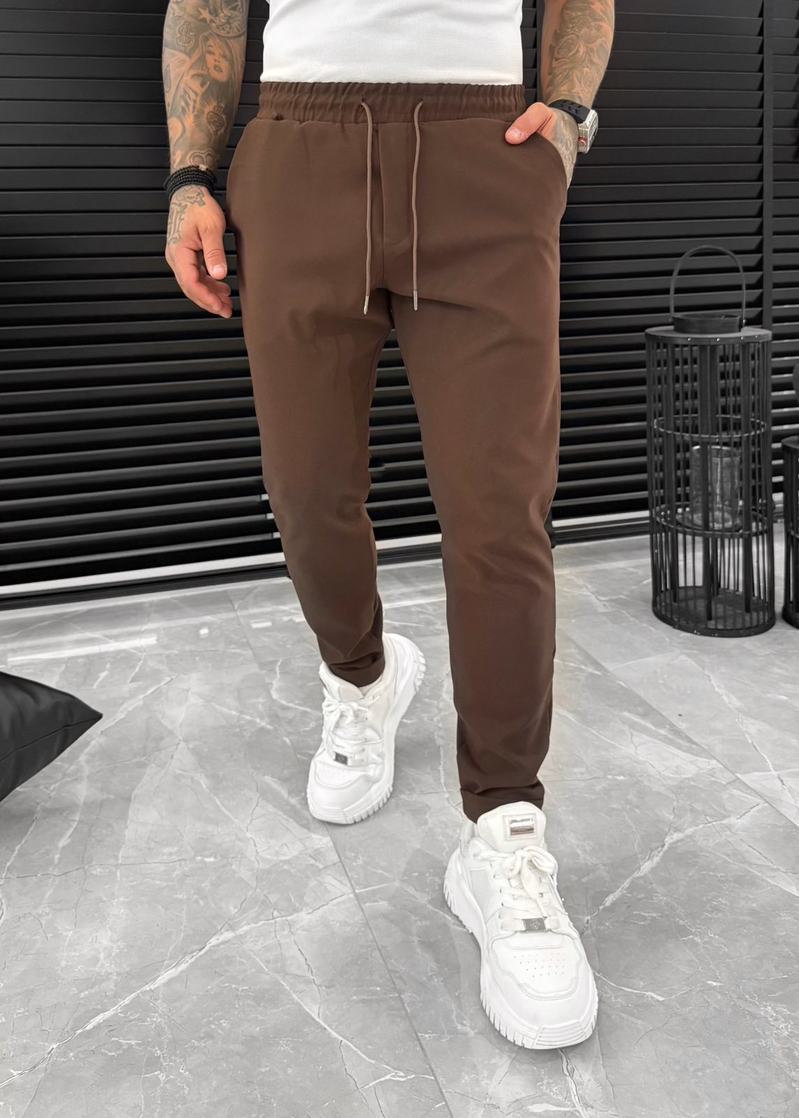 Bianco Pant - Brown