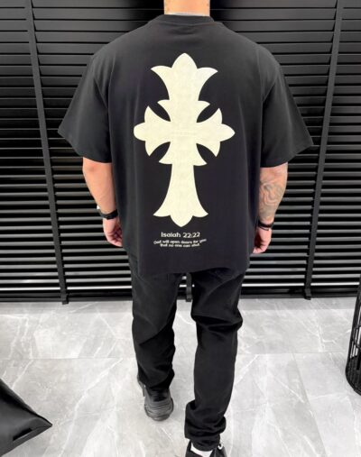 Cross T-Shirt - Black - Image 2