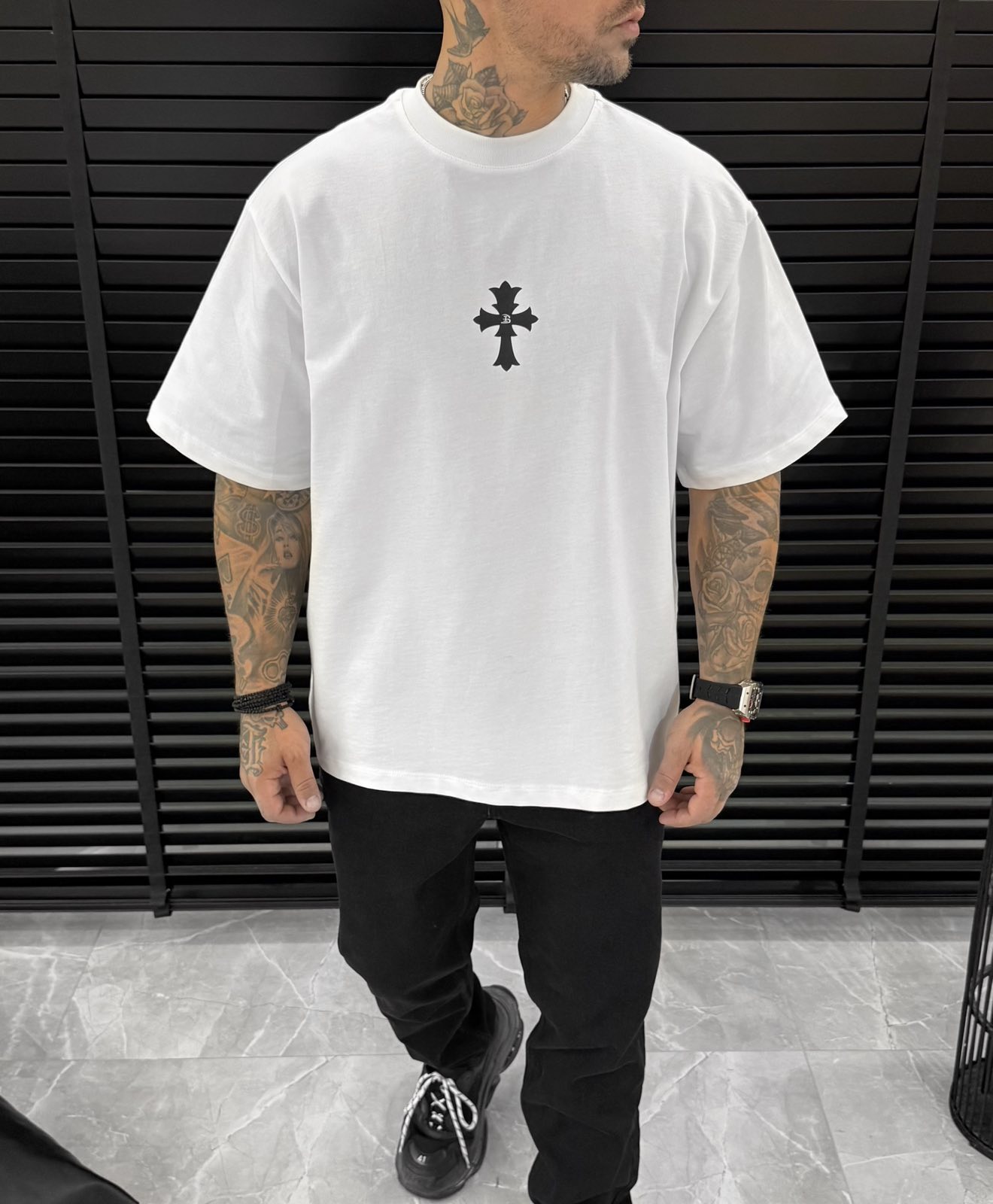 Cross T-Shirt - White
