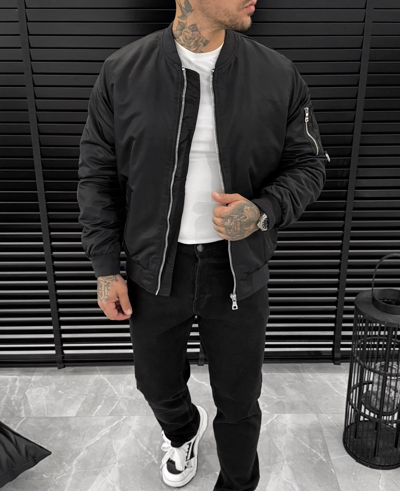 Bomber Jacket - Black