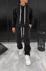 Casual Tracksiut - Black