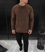 Alcantara Longsleeve - Brown