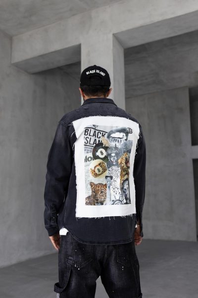 Jacket Wild Back Denim - Black