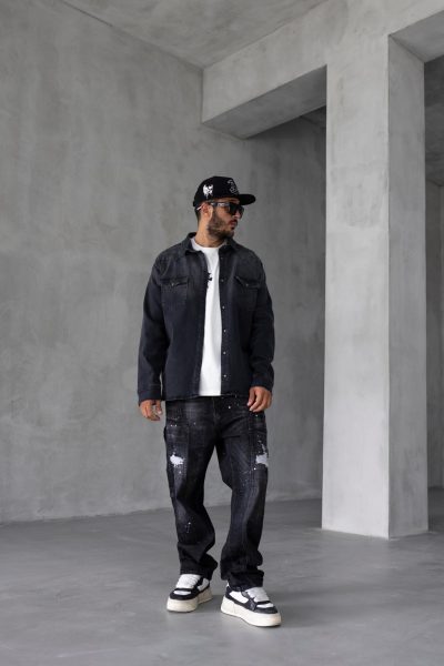 Jacket Wild Back Denim - Black - Image 2