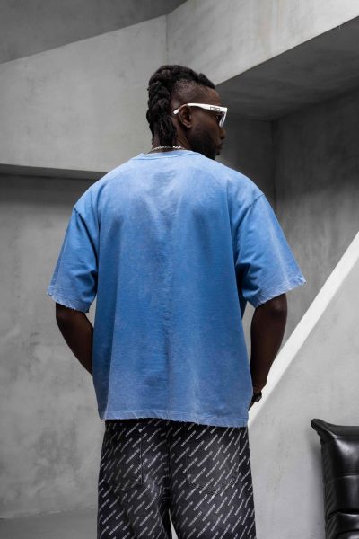 Flow Tee - Blue - Image 2