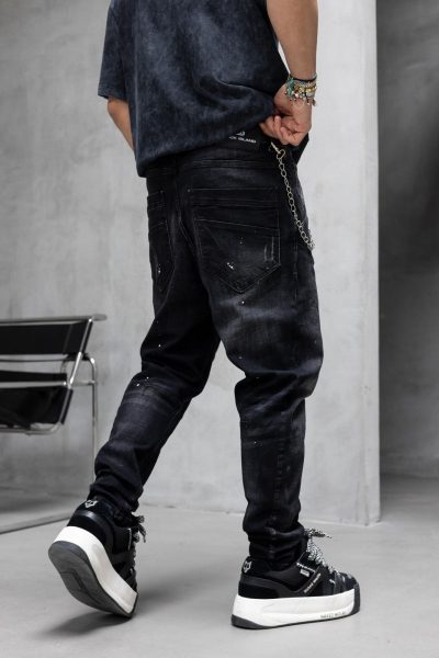 Jean Distressed BL - Black - Image 3