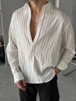Shirt Fine Line - White