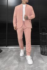 Different Pocket Mao Set - Dusty Rose