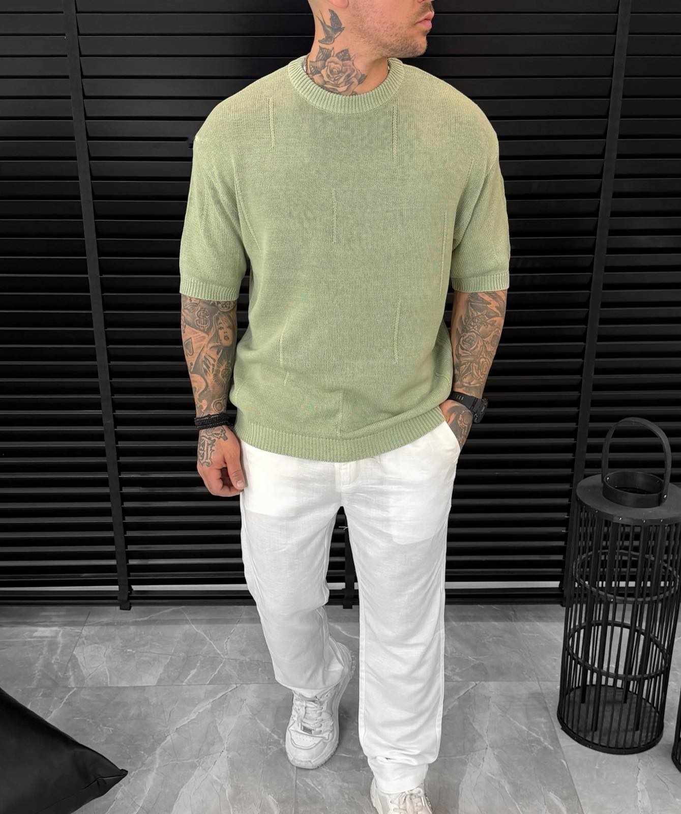 VERAMAN Knitted T-Shirt - Veraman - Image 1