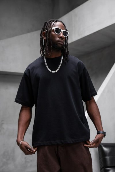 T-Shirt Oversized - Black