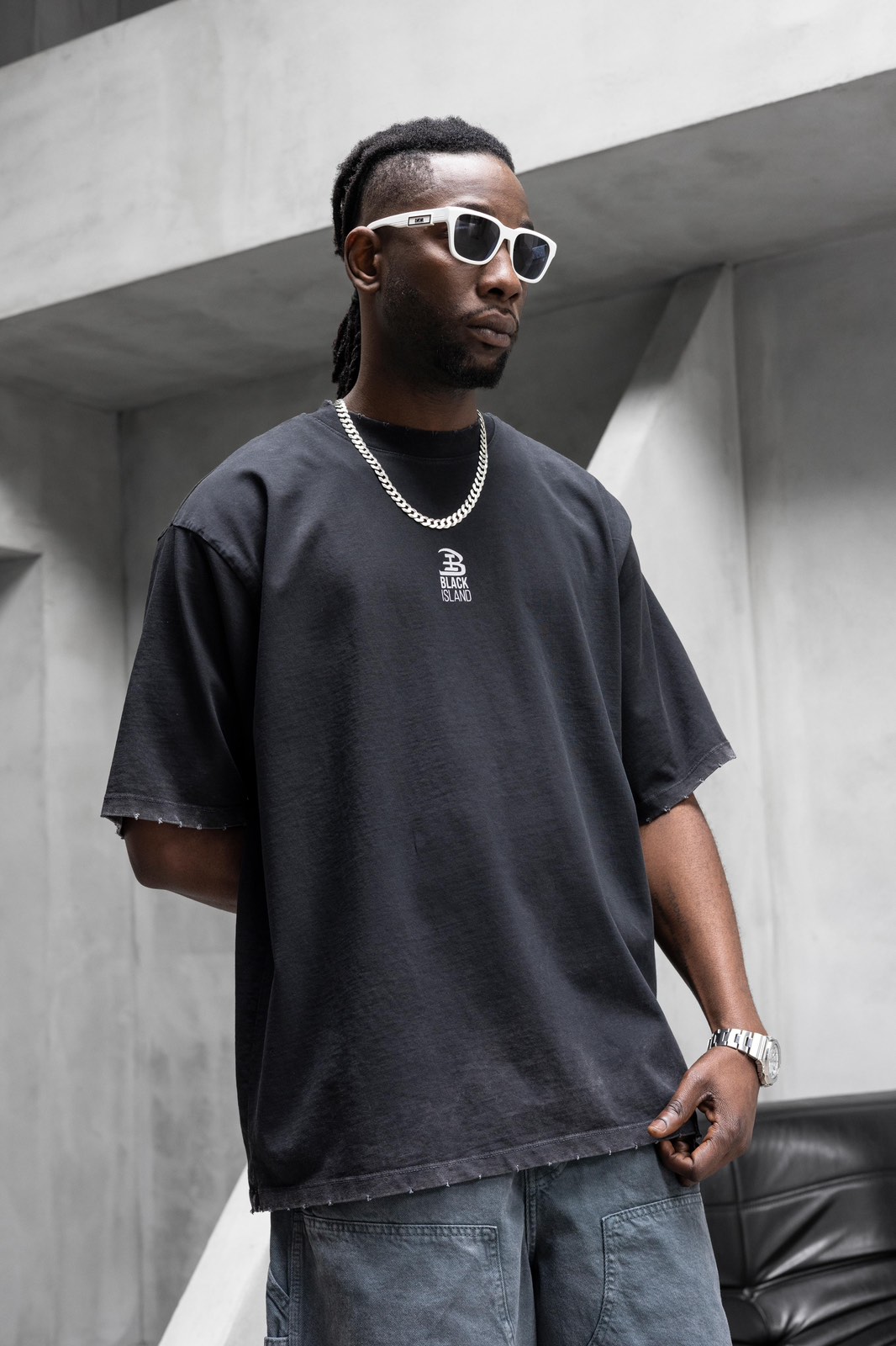 black team black 1 T-Shirt Black Team - Black - Image 1