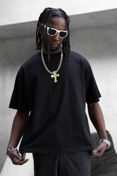 T-Shirt Cross - Black