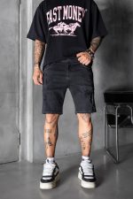 Shorts Jean BI - Black