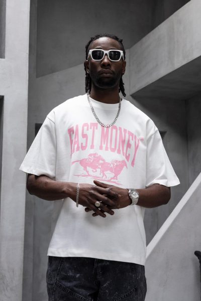 Fast Money T-Shirt - White - Image 2