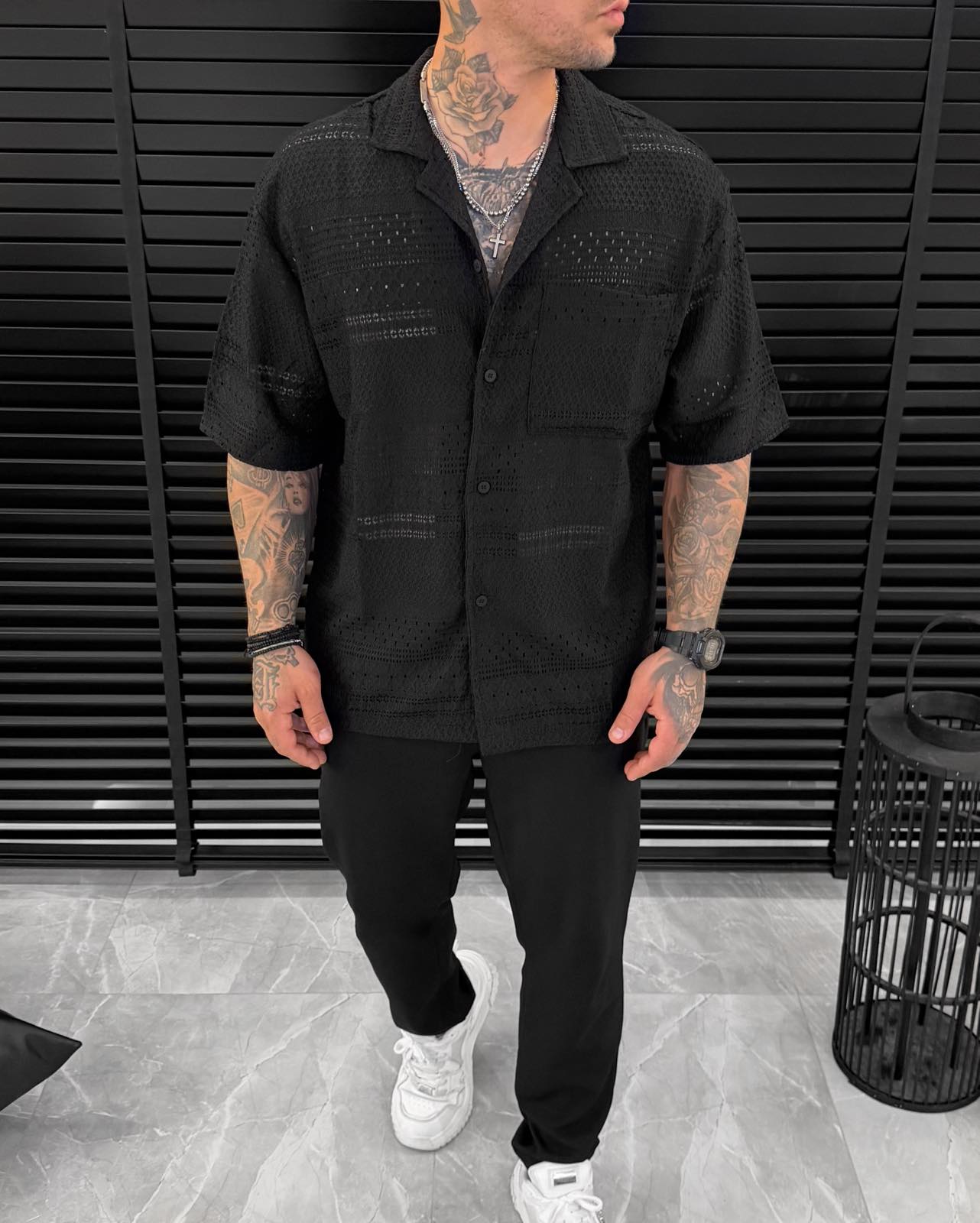 ISLAND Island Shirt - Black - Image 1