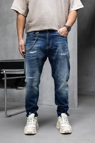 Jean BI With Splash - Blue - Image 3