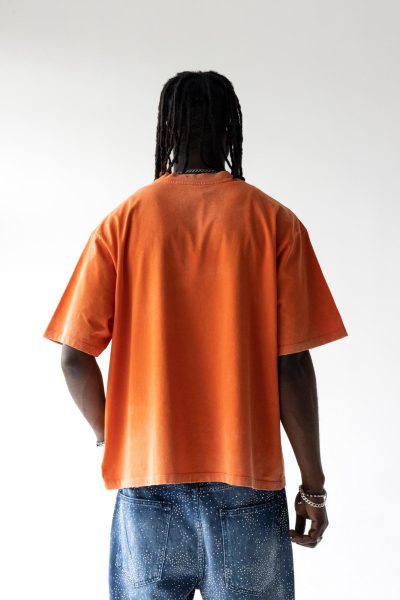 Oversized T-Shirt - Orange - Image 2