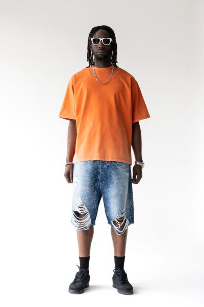 Oversized T-Shirt - Orange - Image 3