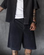 Jean Shorts -Black